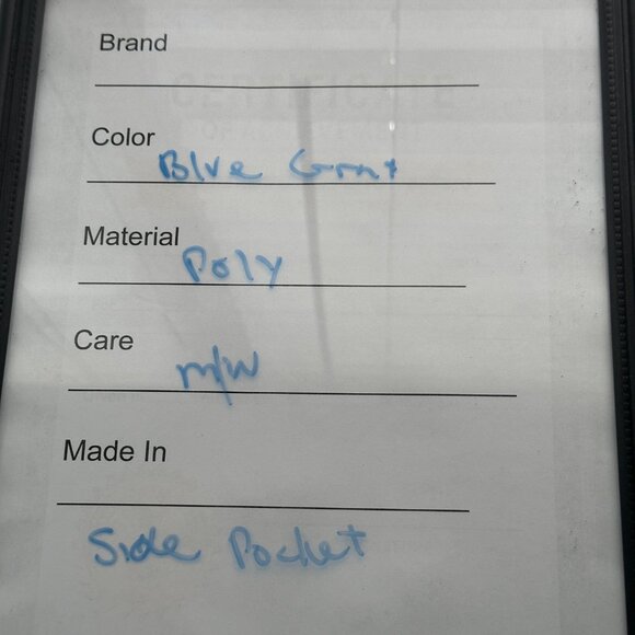 Hang Ten Swim Trunks Shorts Mens Size Large Blue Gray Shark Print Athleisure - Picture 11 of 12